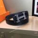 2018 New Hermes Silver and Black Leather Belt - Cool Retro Style (8)_th.jpg
